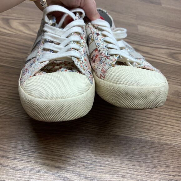 Gola Coaster Liberty Fabric \ Trainers Sneaker Whispering Stars US 9 UK 7 - Picture 5 of 13